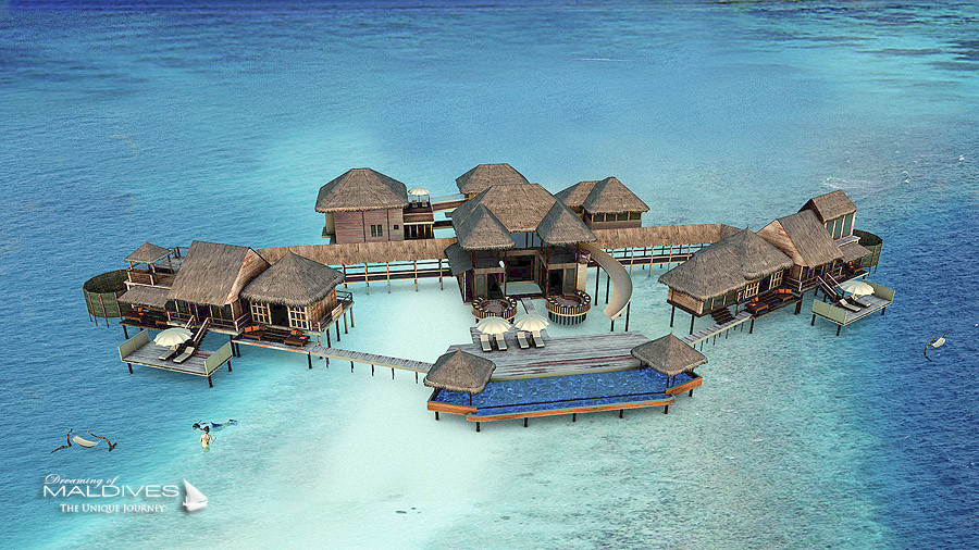 Maldives with 1 Night Water Villa